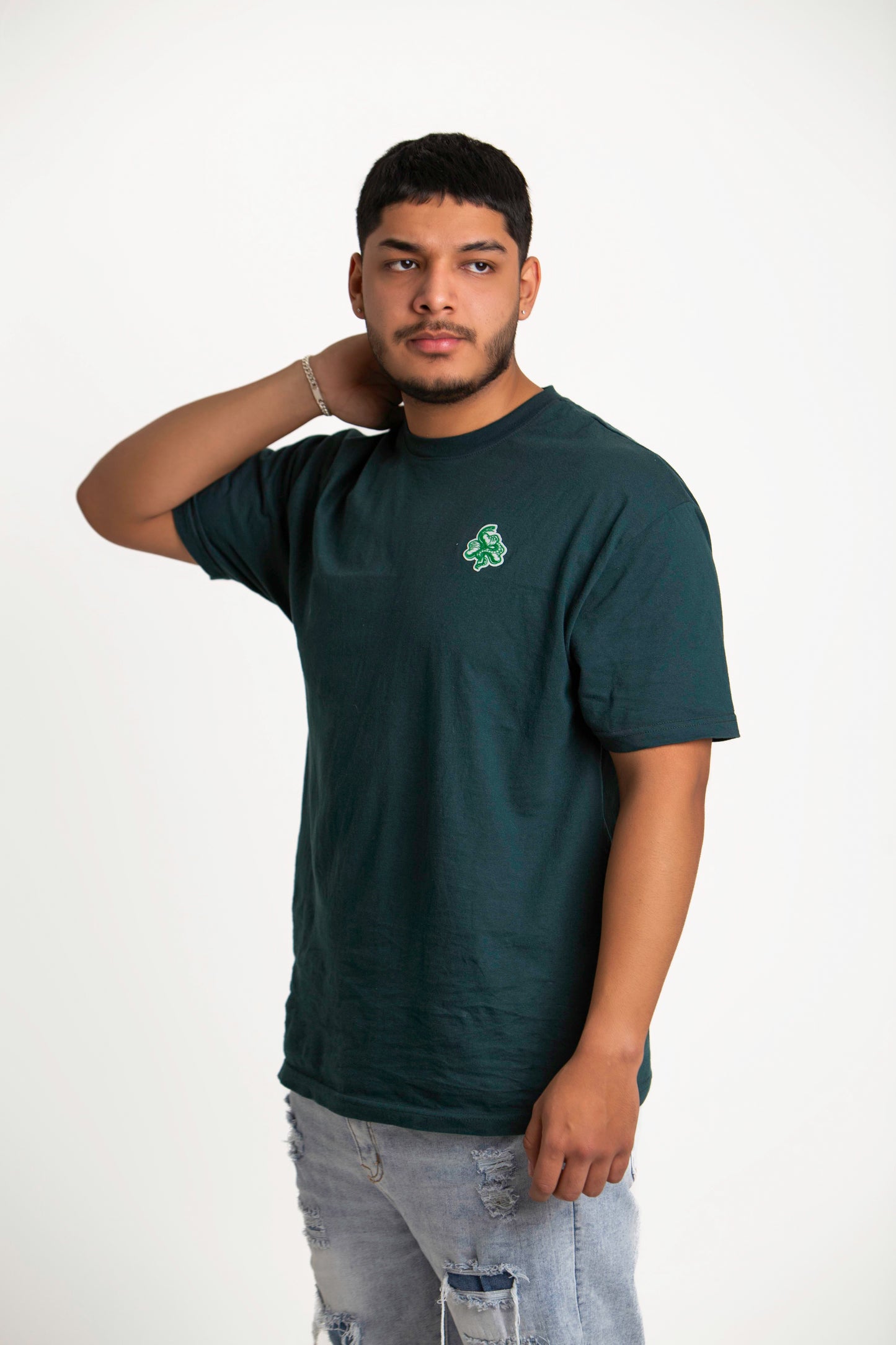 TSHIRT LUCKY SNAKE OVERSIZE VERDE ESMERALDA