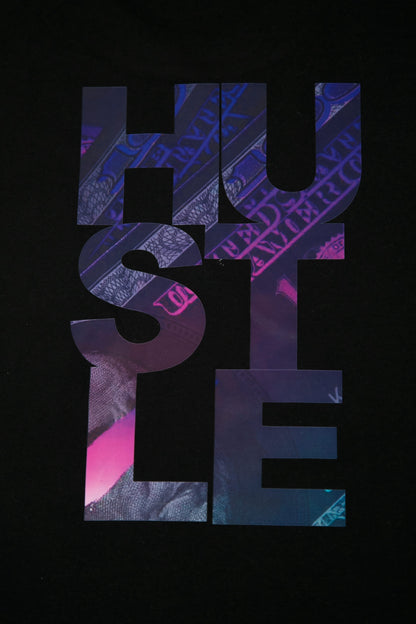 HUSTLE USD OVERSIZE NEGRA